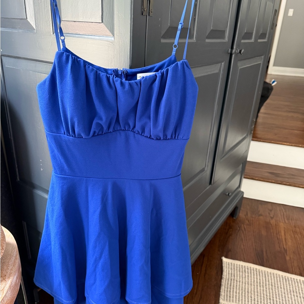 Honey and Rosie Blue Mini Dress